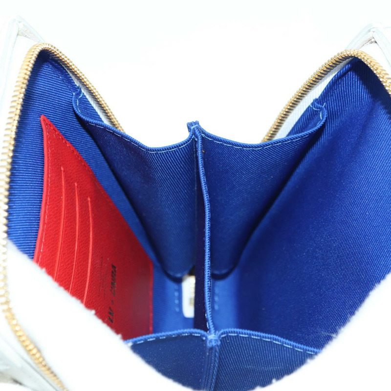 【日本直送】路易威登 Monogram NBA 軟行李箱手機盒包 白色 M80102 正品 175616SAM-23