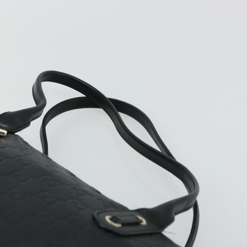 【日本直送】GUCCI Princi Guccissima GG帆布手提包 黑色 金色 161720 正品 175218V-7