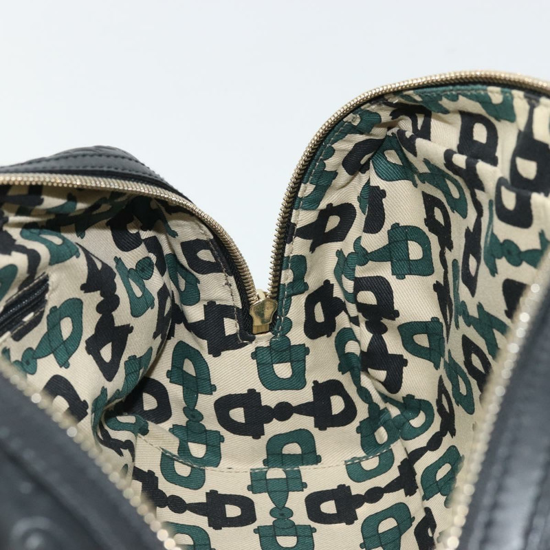 【日本直送】GUCCI Princi Guccissima GG帆布手提包 黑色 金色 161720 正品 175218V-18