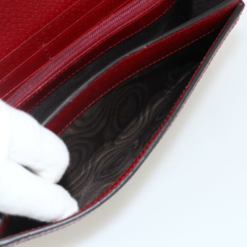 【日本直送】GUCCI Micro GG Supreme哆啦A夢長皮夾 PVC 米色金色 647786 正品 175793A-21