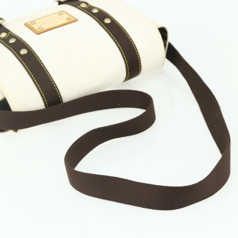 【日本直送】路易威登 Antigua Buzzus PM 肩背包 米棕色 M40042 LV Auth am11359A-6