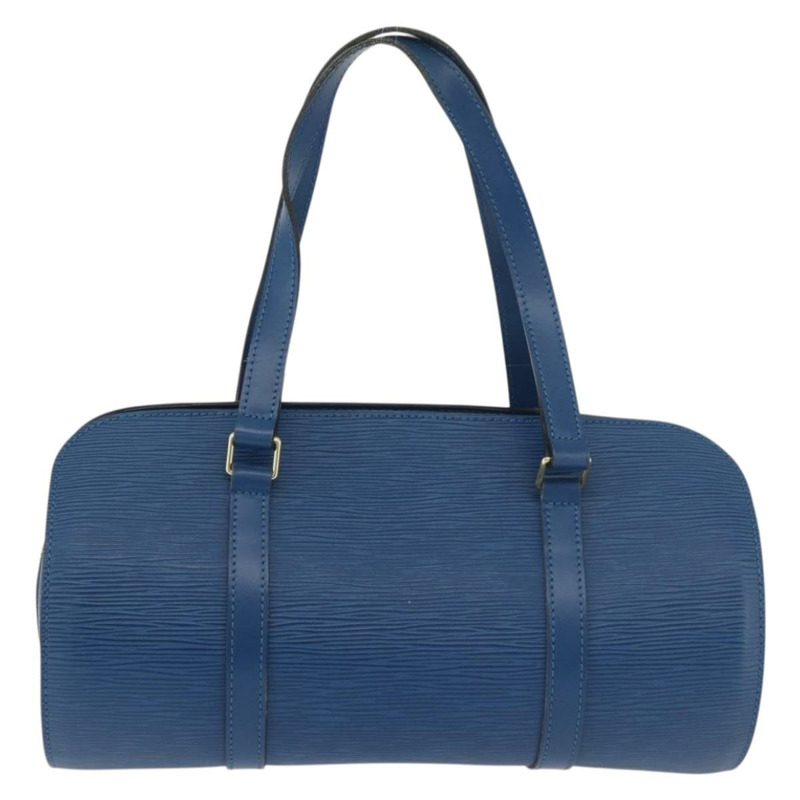 【日本直送】路易威登 Epi Soufflot 手提包 藍色 M52225 LV 正品 yk20328A-1