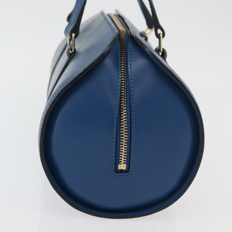 【日本直送】路易威登 Epi Soufflot 手提包 藍色 M52225 LV 正品 yk20328A-2