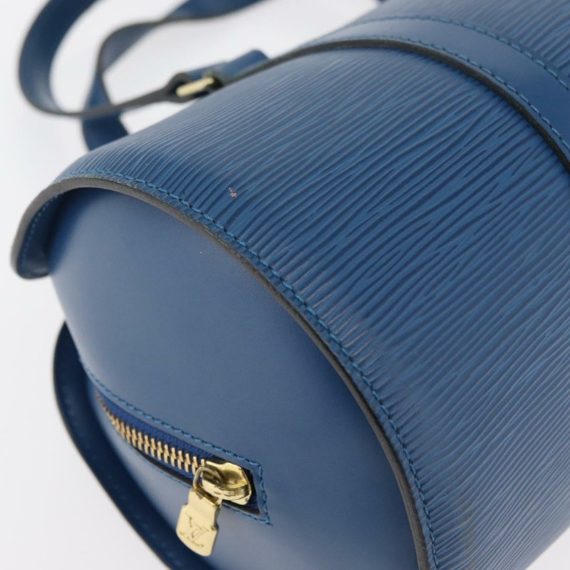 【日本直送】路易威登 Epi Soufflot 手提包 藍色 M52225 LV 正品 yk20328A-8