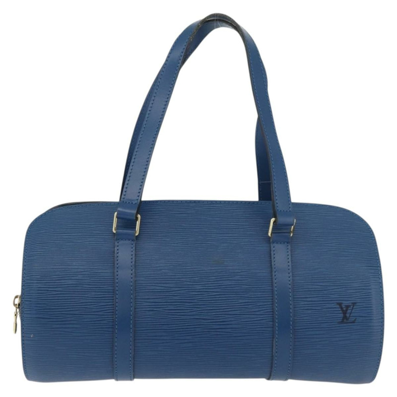 【日本直送】路易威登 Epi Soufflot 手提包 藍色 M52225 LV 正品 yk20328A-12