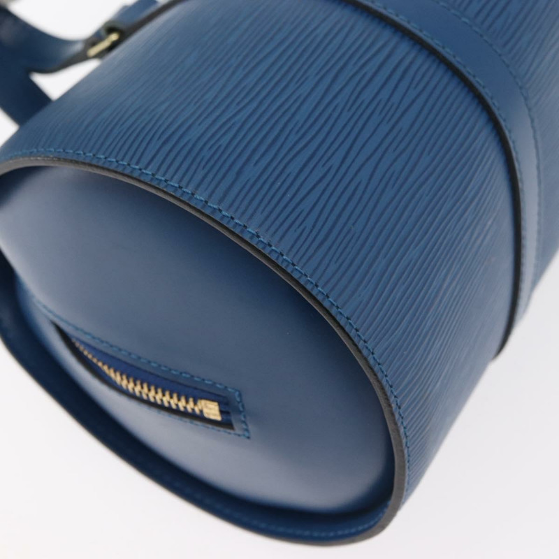 【日本直送】路易威登 Epi Soufflot 手提包 藍色 M52225 LV 正品 yk20328A-14