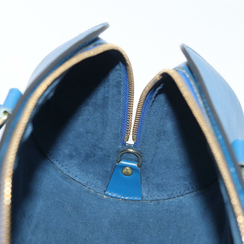 【日本直送】路易威登 Epi Soufflot 手提包 藍色 M52225 LV 正品 yk20328A-18
