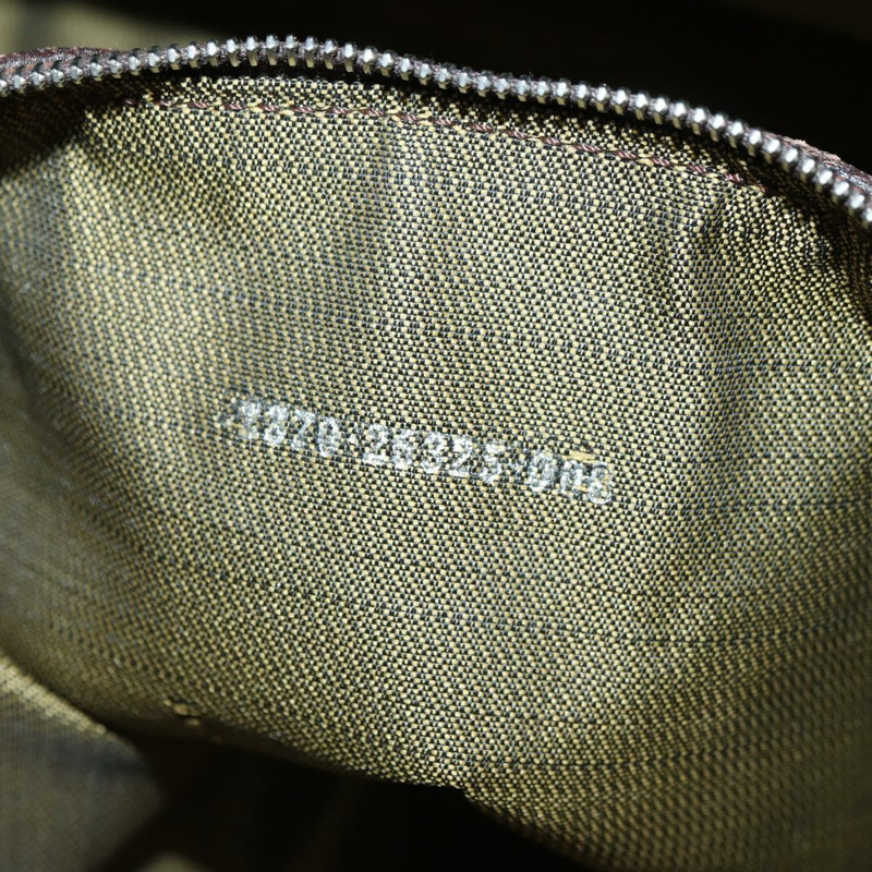 【日本直送】FENDI Zucca帆布Mamma Baguette手袋 棕色/黑色 正品 yk20315SAM-10