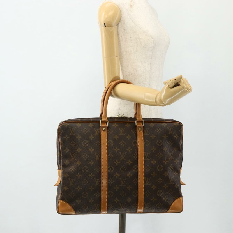 【日本直送】路易威登 Monogram Porte Documents Voyage 商務包 M53361 正品 ka3967A-23