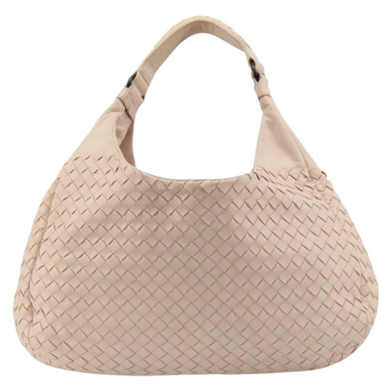 【日本直送】BOTTEGA VENETA INTRECCIATO 皮革肩背包 粉紅色 125787 正品 yk20222A-1