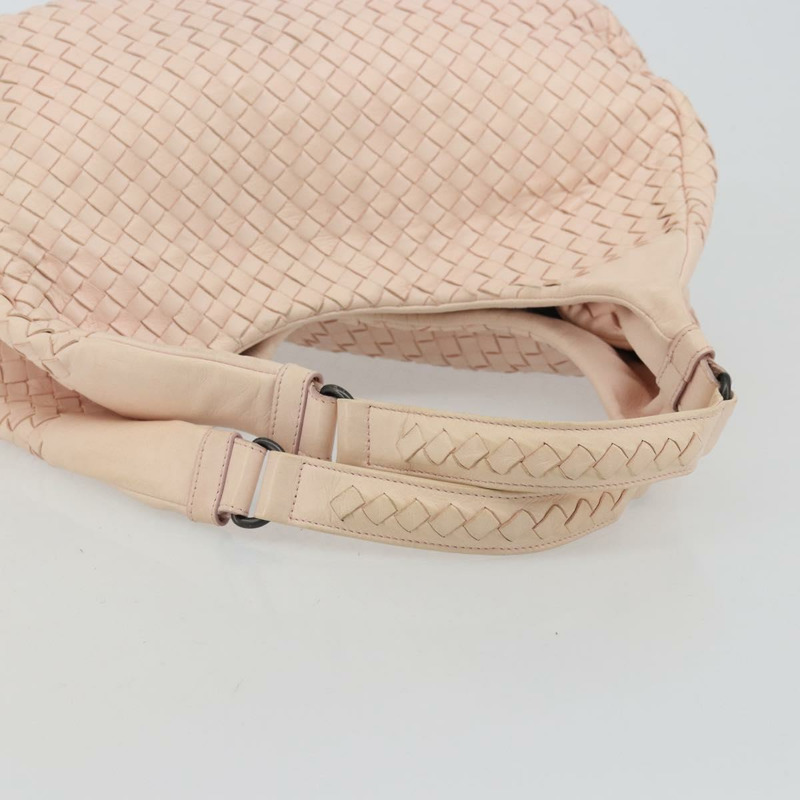【日本直送】BOTTEGA VENETA INTRECCIATO 皮革肩背包 粉紅色 125787 正品 yk20222A-6