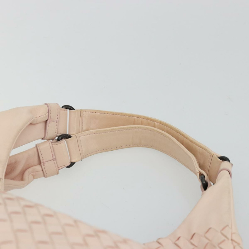 【日本直送】BOTTEGA VENETA INTRECCIATO 皮革肩背包 粉紅色 125787 正品 yk20222A-7