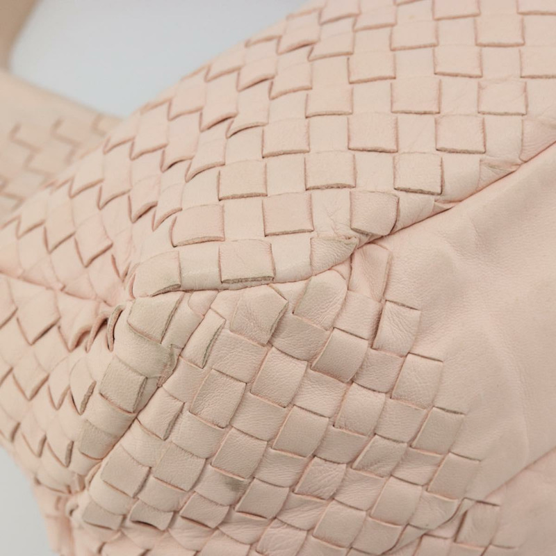 【日本直送】BOTTEGA VENETA INTRECCIATO 皮革肩背包 粉紅色 125787 正品 yk20222A-13