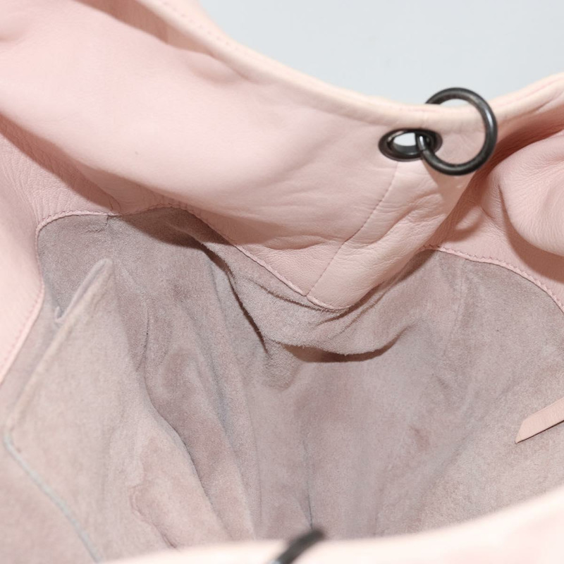 【日本直送】BOTTEGA VENETA INTRECCIATO 皮革肩背包 粉紅色 125787 正品 yk20222A-16