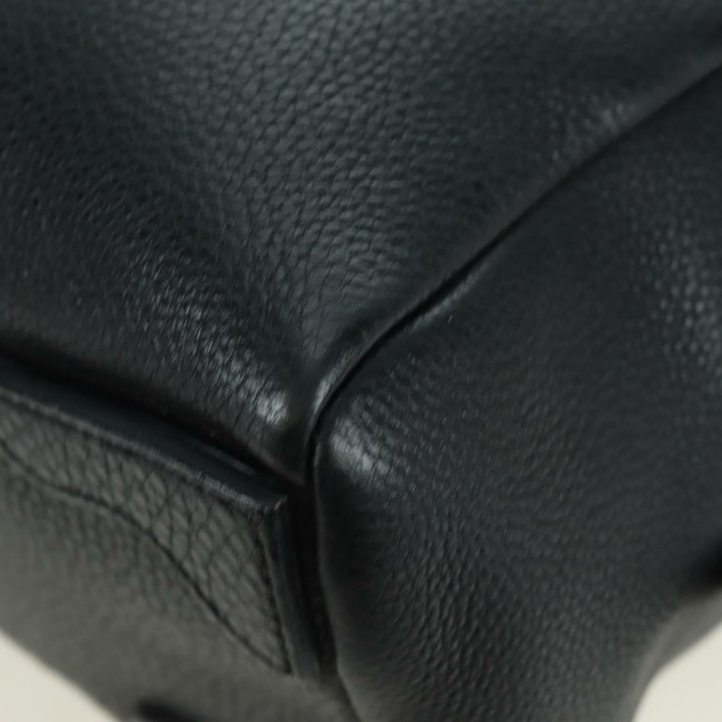 【日本直送】PRADA 黑色銀色皮革肩背包，正品 yk20247SAM-14