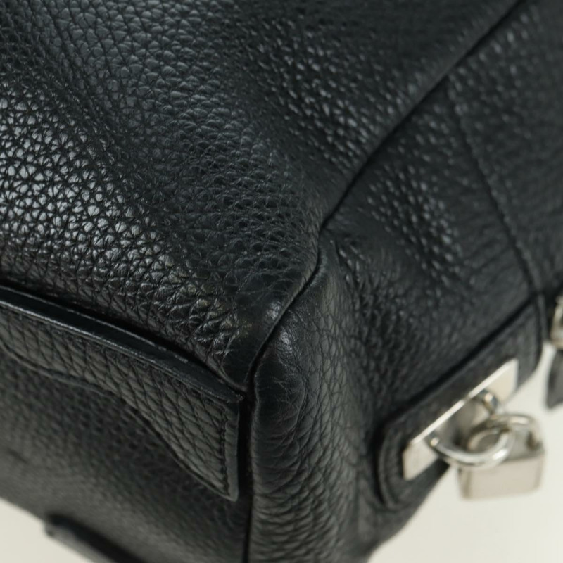 【日本直送】PRADA 黑色銀色皮革肩背包，正品 yk20247SAM-16