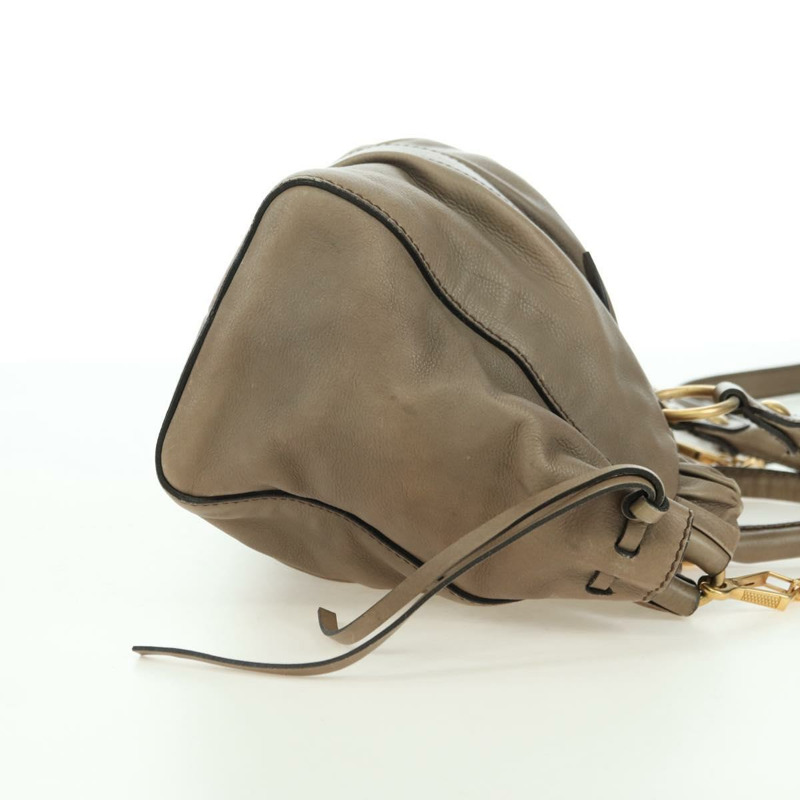 【日本直送】Miu Miu 手提包 皮革 兩用 米色 金色 正品 yk20244SAM-3