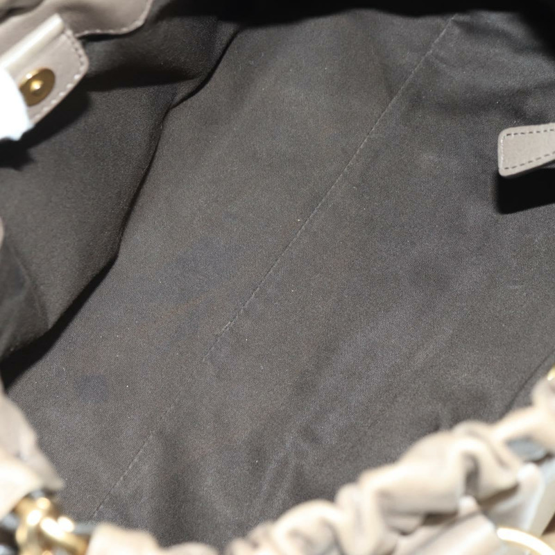 【日本直送】Miu Miu 手提包 皮革 兩用 米色 金色 正品 yk20244SAM-9