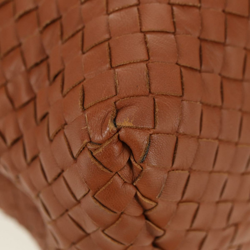 【日本直送】BOTTEGA VENETA INTRECCIATO 鏈條肩背包 皮革 棕色 金色 正品 yk20289SAV-8