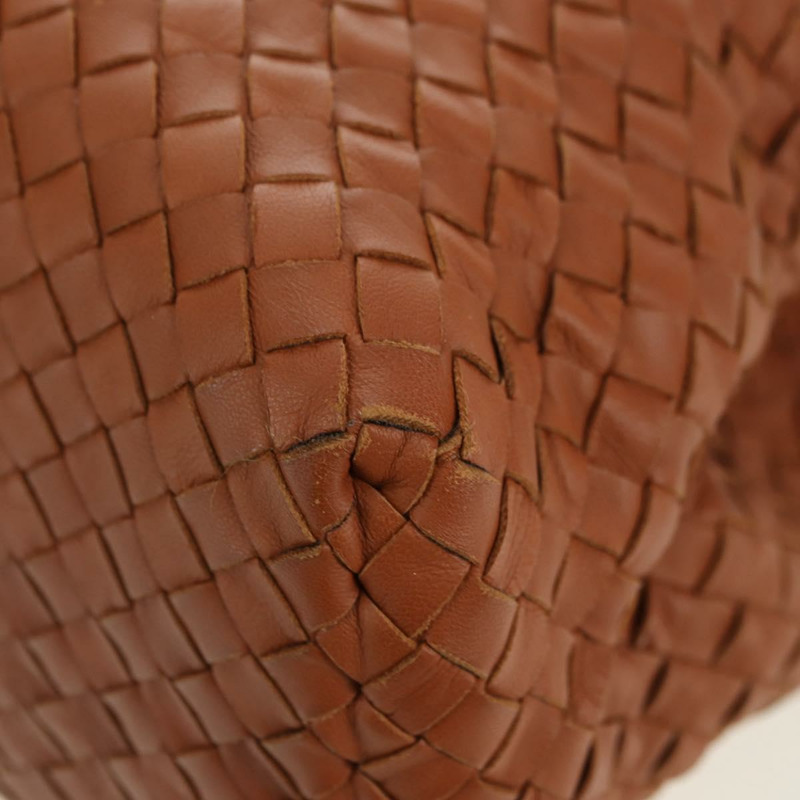 【日本直送】BOTTEGA VENETA INTRECCIATO 鏈條肩背包 皮革 棕色 金色 正品 yk20289SAV-13