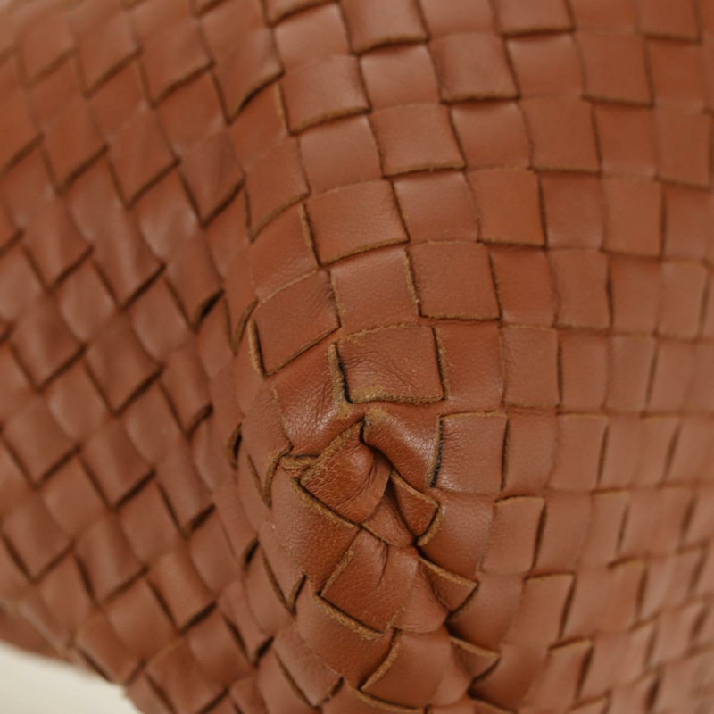 【日本直送】BOTTEGA VENETA INTRECCIATO 鏈條肩背包 皮革 棕色 金色 正品 yk20289SAV-14