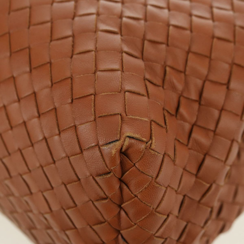 【日本直送】BOTTEGA VENETA INTRECCIATO 鏈條肩背包 皮革 棕色 金色 正品 yk20289SAV-15