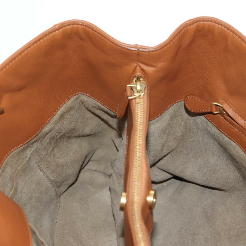 【日本直送】BOTTEGA VENETA INTRECCIATO 鏈條肩背包 皮革 棕色 金色 正品 yk20289SAV-17