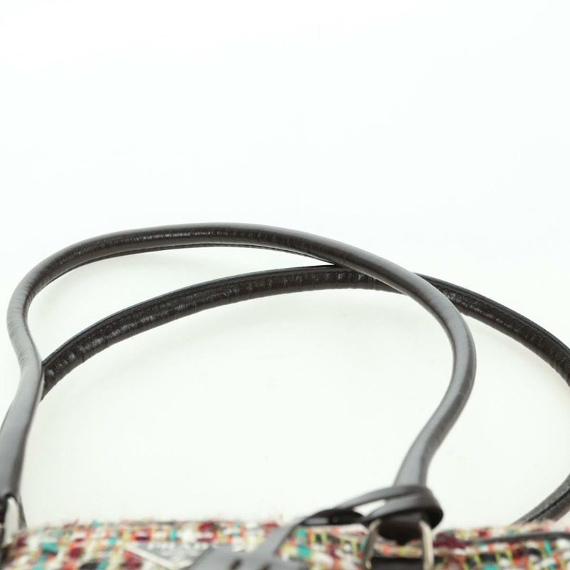 【日本直送】PRADA 斜紋軟呢多色銀色單肩包 正品 yk20245SAM-13