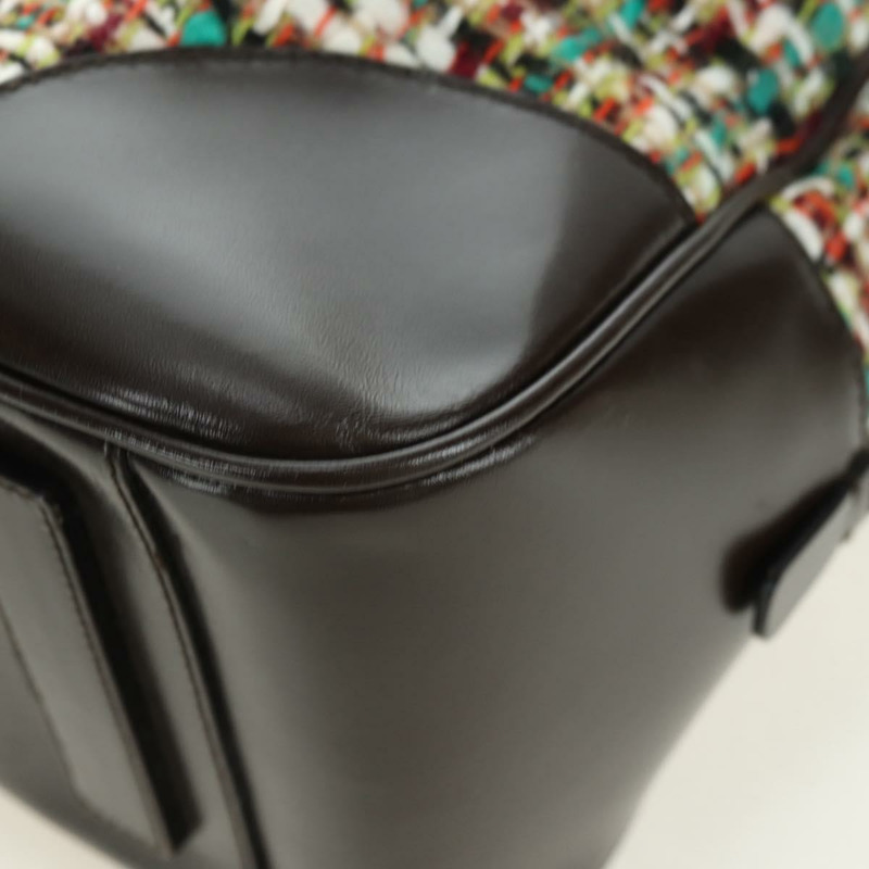 【日本直送】PRADA 斜紋軟呢多色銀色單肩包 正品 yk20245SAM-15