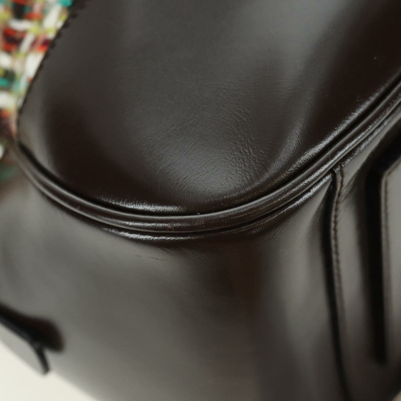 【日本直送】PRADA 斜紋軟呢多色銀色單肩包 正品 yk20245SAM-16