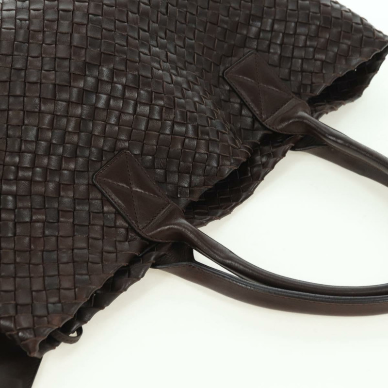 【日本直送】BOTTEGA VENETA INTRECCIATO Cabas PM 手提包 皮革 黑色 141498 正品 yk20242V-5