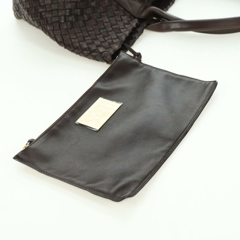 【日本直送】BOTTEGA VENETA INTRECCIATO Cabas PM 手提包 皮革 黑色 141498 正品 yk20242V-16