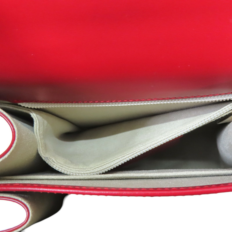 紅色 牛皮 Gancini Top Handle 兩用包【Salvatore Ferragamo 菲拉格慕】-5