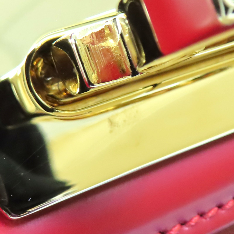 紅色 牛皮 Gancini Top Handle 兩用包【Salvatore Ferragamo 菲拉格慕】-18