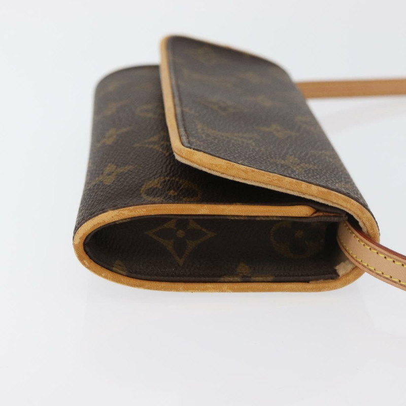 【日本直送】路易威登 Monogram Pochette Twin PM 單肩包 M51854 LV Auth ka4013A-2