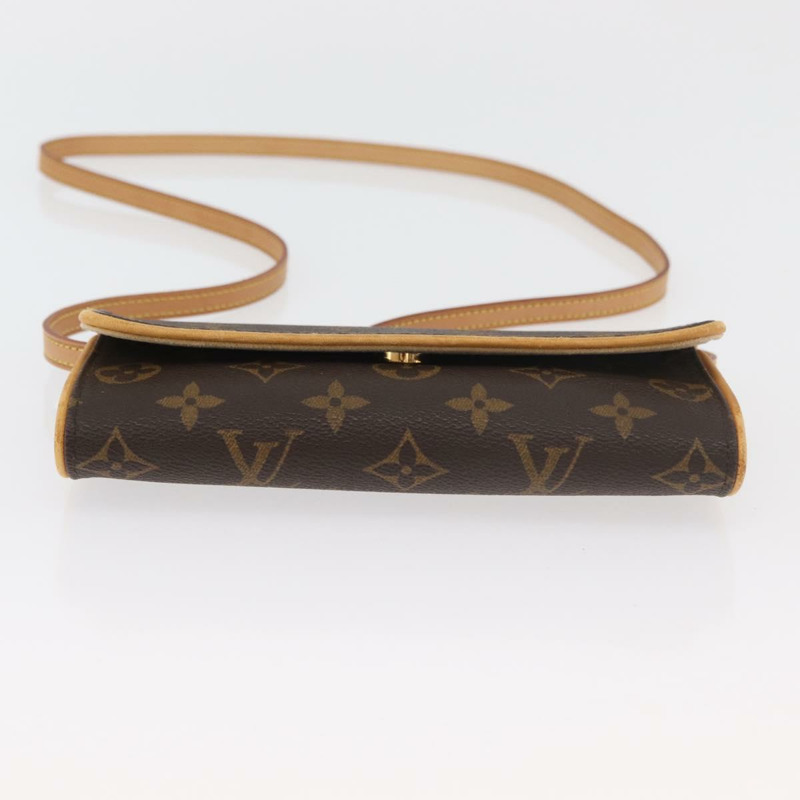 【日本直送】路易威登 Monogram Pochette Twin PM 單肩包 M51854 LV Auth ka4013A-4