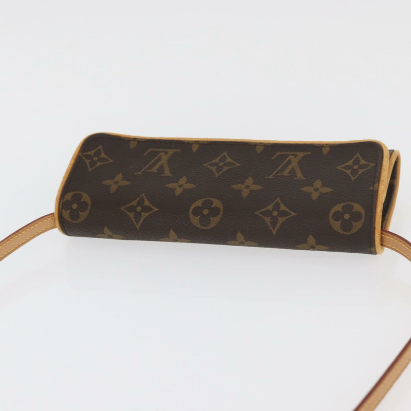 【日本直送】路易威登 Monogram Pochette Twin PM 單肩包 M51854 LV Auth ka4013A-5