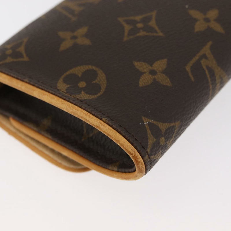 【日本直送】路易威登 Monogram Pochette Twin PM 單肩包 M51854 LV Auth ka4013A-14