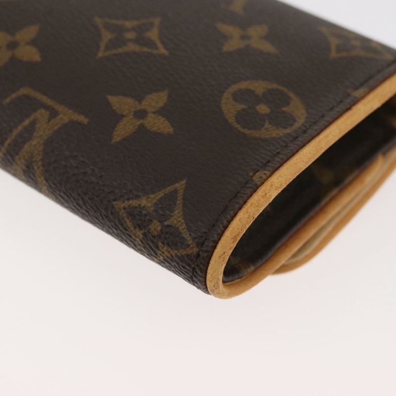 【日本直送】路易威登 Monogram Pochette Twin PM 單肩包 M51854 LV Auth ka4013A-15