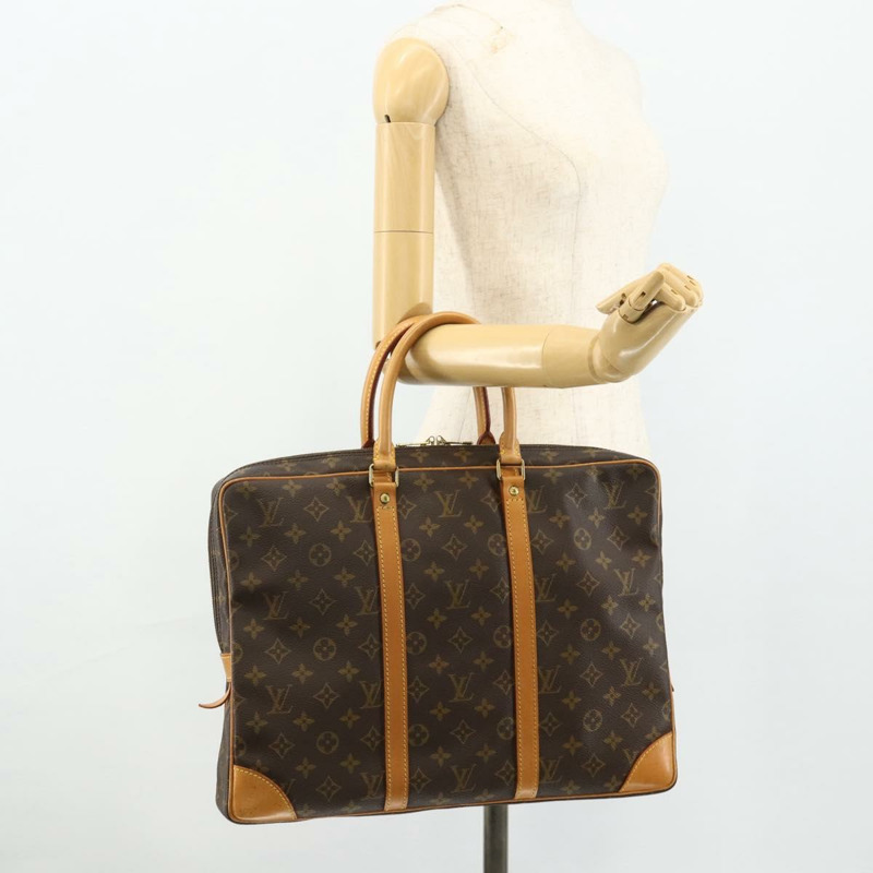 【日本直送】路易威登 Monogram Porte Documents Voyag 手提包 M53361 LV Auth 176022A-23