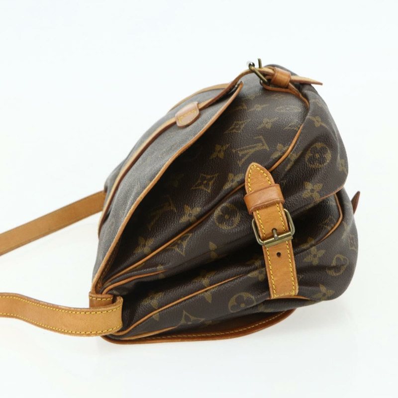 【日本直送】路易威登 Monogram Saumur 30 肩背包 M42256 LV Auth 176021A-2