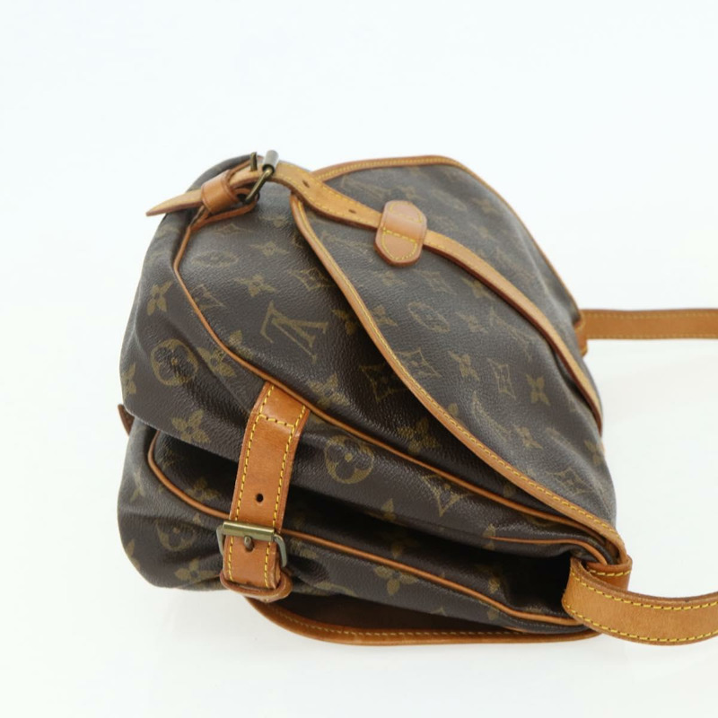 【日本直送】路易威登 Monogram Saumur 30 肩背包 M42256 LV Auth 176021A-3