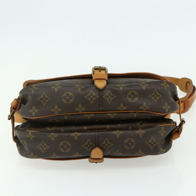 【日本直送】路易威登 Monogram Saumur 30 肩背包 M42256 LV Auth 176021A-4