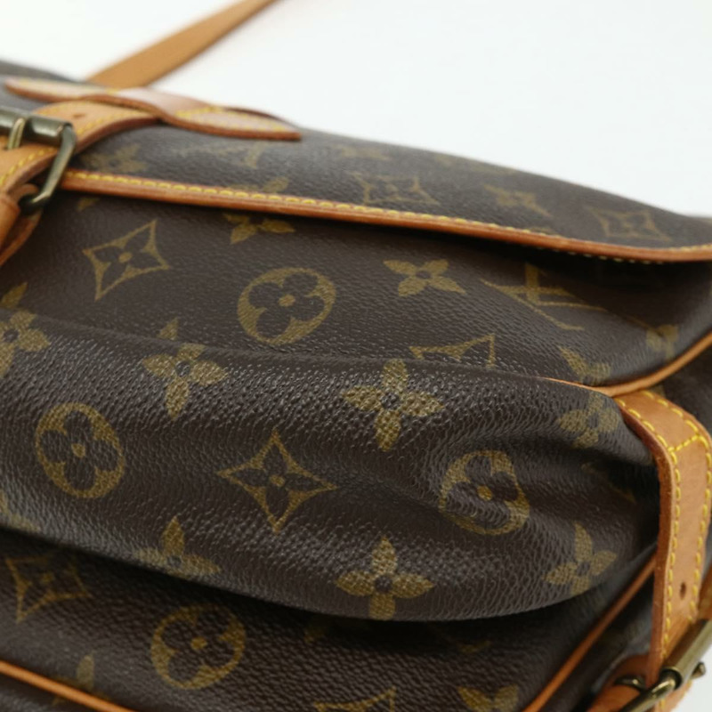 【日本直送】路易威登 Monogram Saumur 30 肩背包 M42256 LV Auth 176021A-15