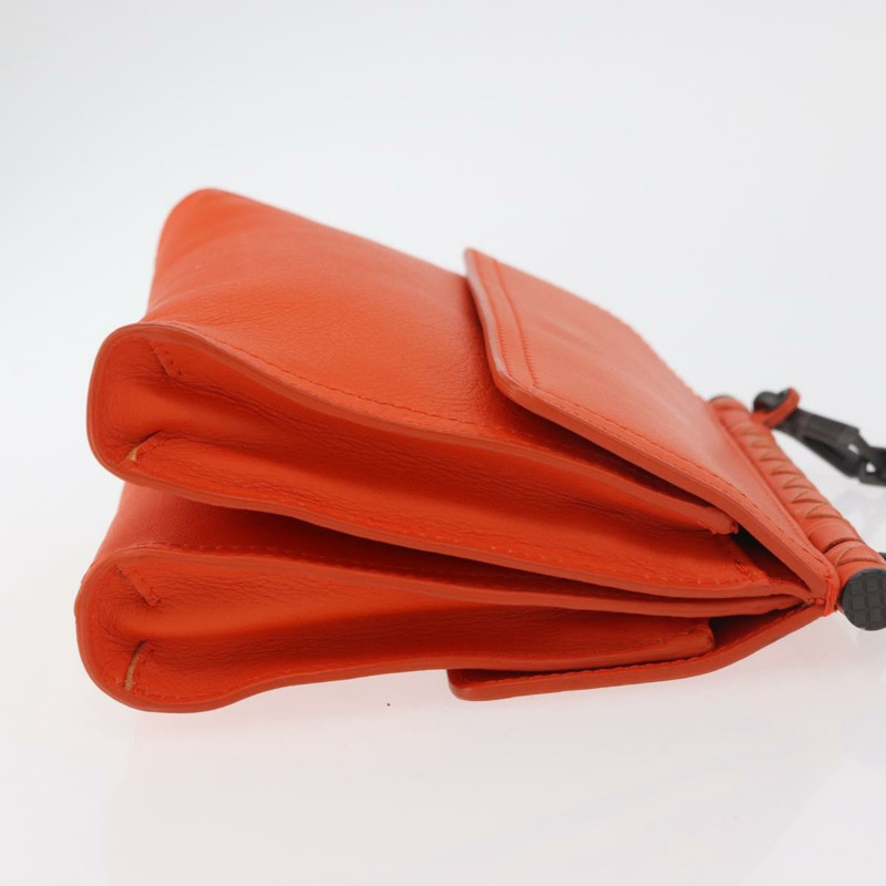 【日本直送】BOTTEGA VENETA INTRECCIATO 單肩包皮革橙色正品 176058-2