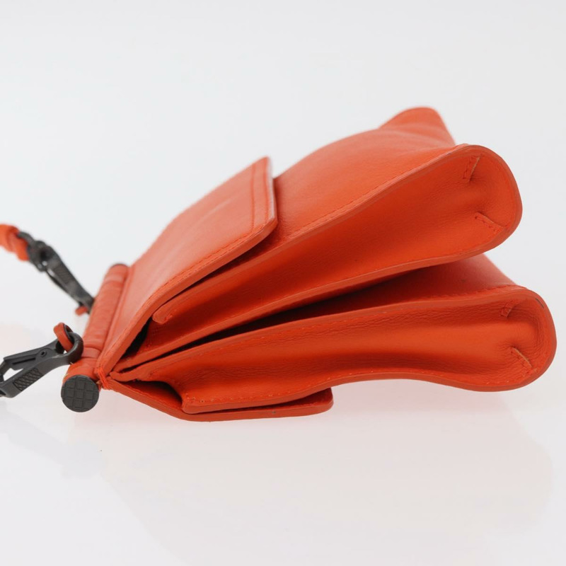 【日本直送】BOTTEGA VENETA INTRECCIATO 單肩包皮革橙色正品 176058-3