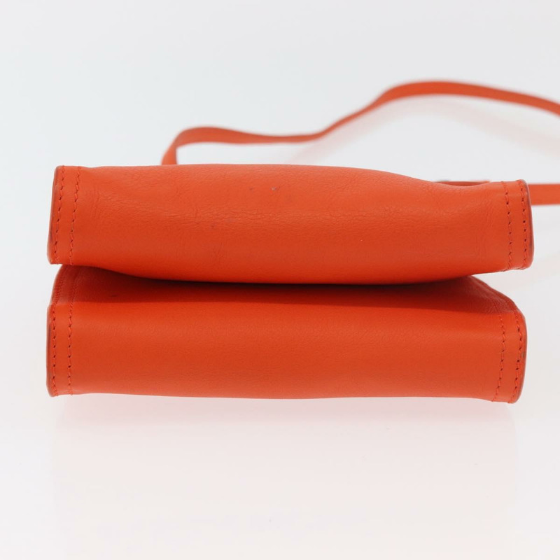 【日本直送】BOTTEGA VENETA INTRECCIATO 單肩包皮革橙色正品 176058-4