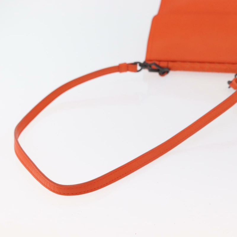 【日本直送】BOTTEGA VENETA INTRECCIATO 單肩包皮革橙色正品 176058-6