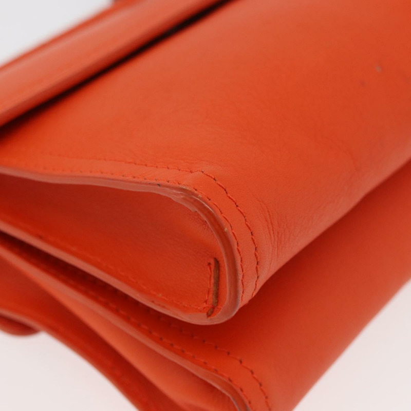 【日本直送】BOTTEGA VENETA INTRECCIATO 單肩包皮革橙色正品 176058-8