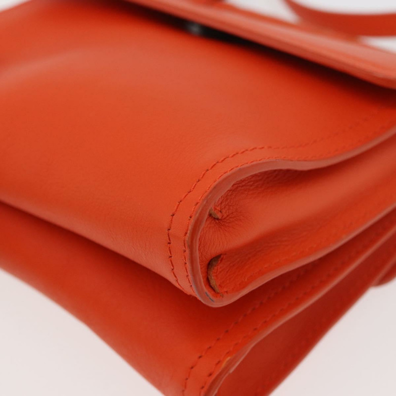 【日本直送】BOTTEGA VENETA INTRECCIATO 單肩包皮革橙色正品 176058-15